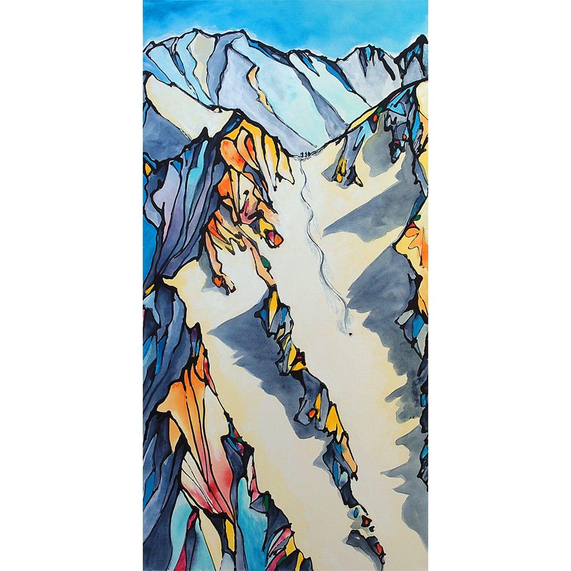 Powder Pig | 18"x36"