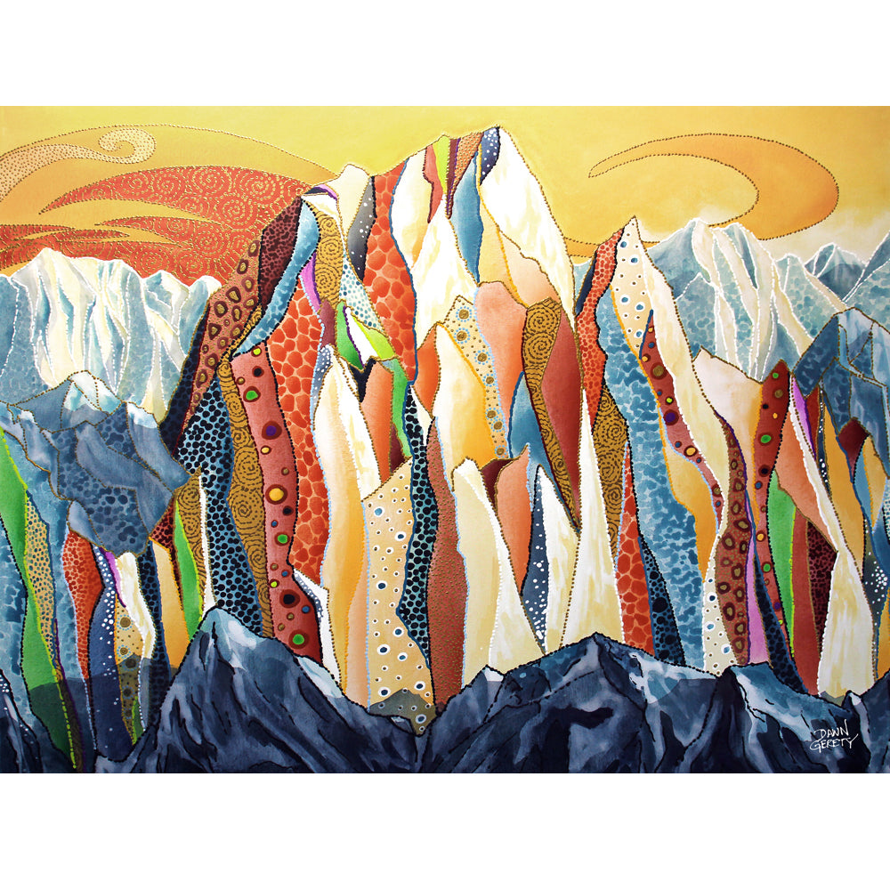 Kichatna Spires | 48"x60"