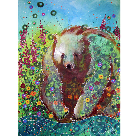 Bear in Fireweed
