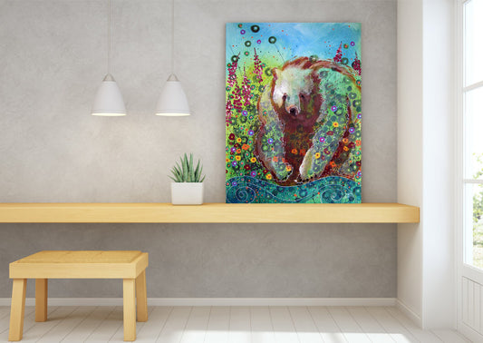 Bear in Fireweed